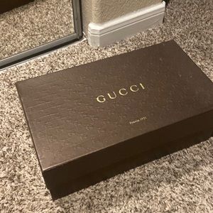Gucci shoe box for men